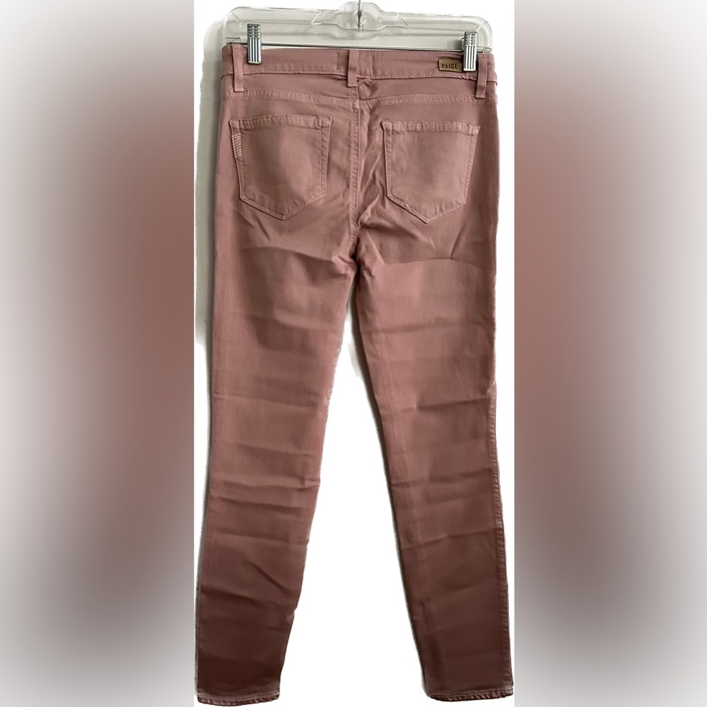PAIGE Verdugo Ankle pants in Soft Pink - Picture 7 of 7
